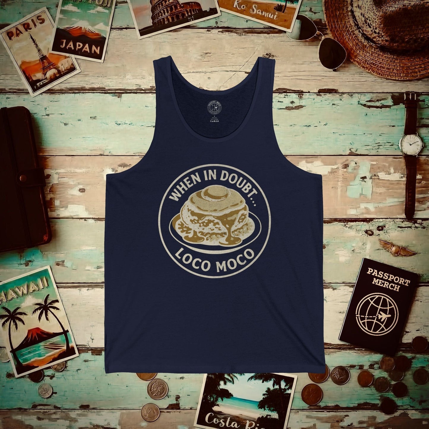 When in doubt... Loco Moco, Hawaii Tank Top Navy / XS