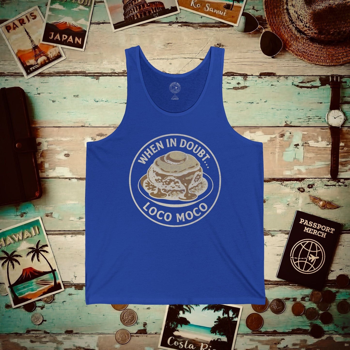 When in doubt... Loco Moco, Hawaii Tank Top True Royal / XS