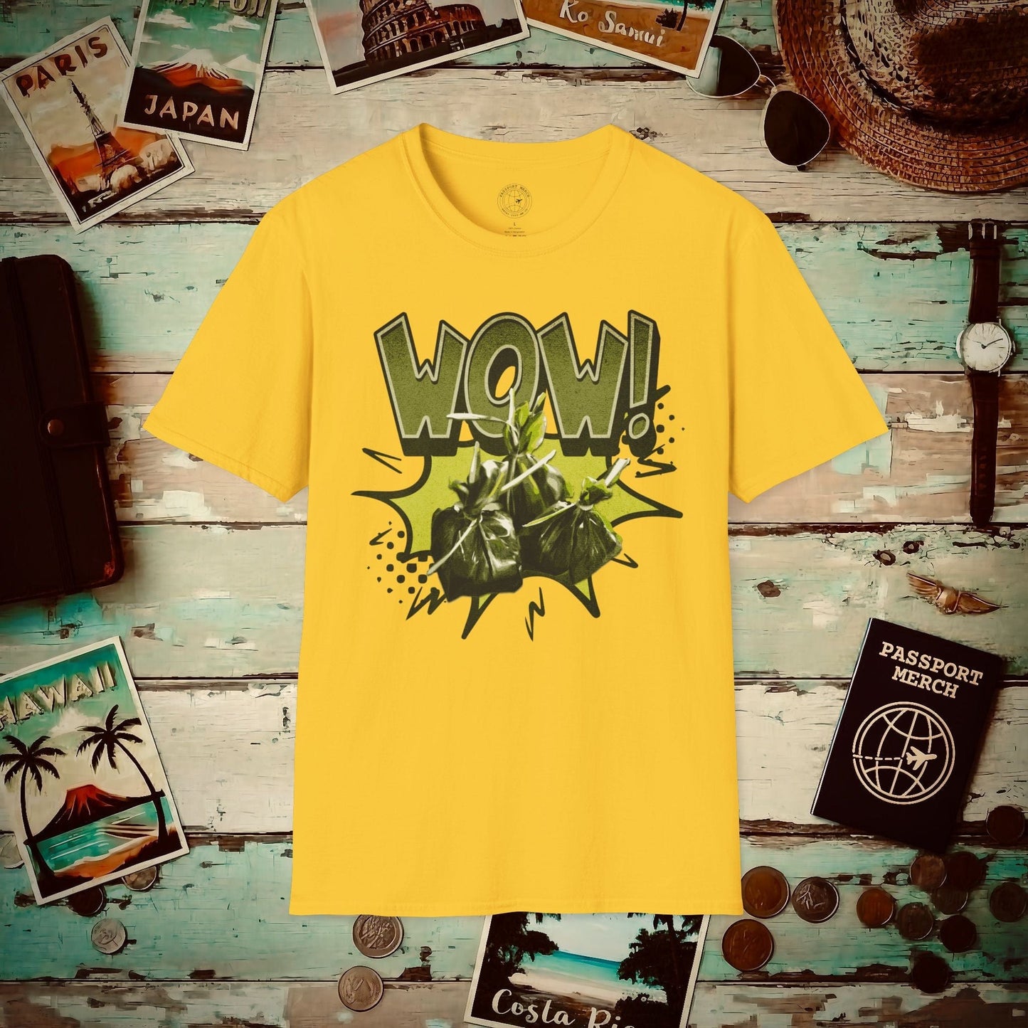 Wow Lau Lau, Hawaii T-Shirt Daisy / S