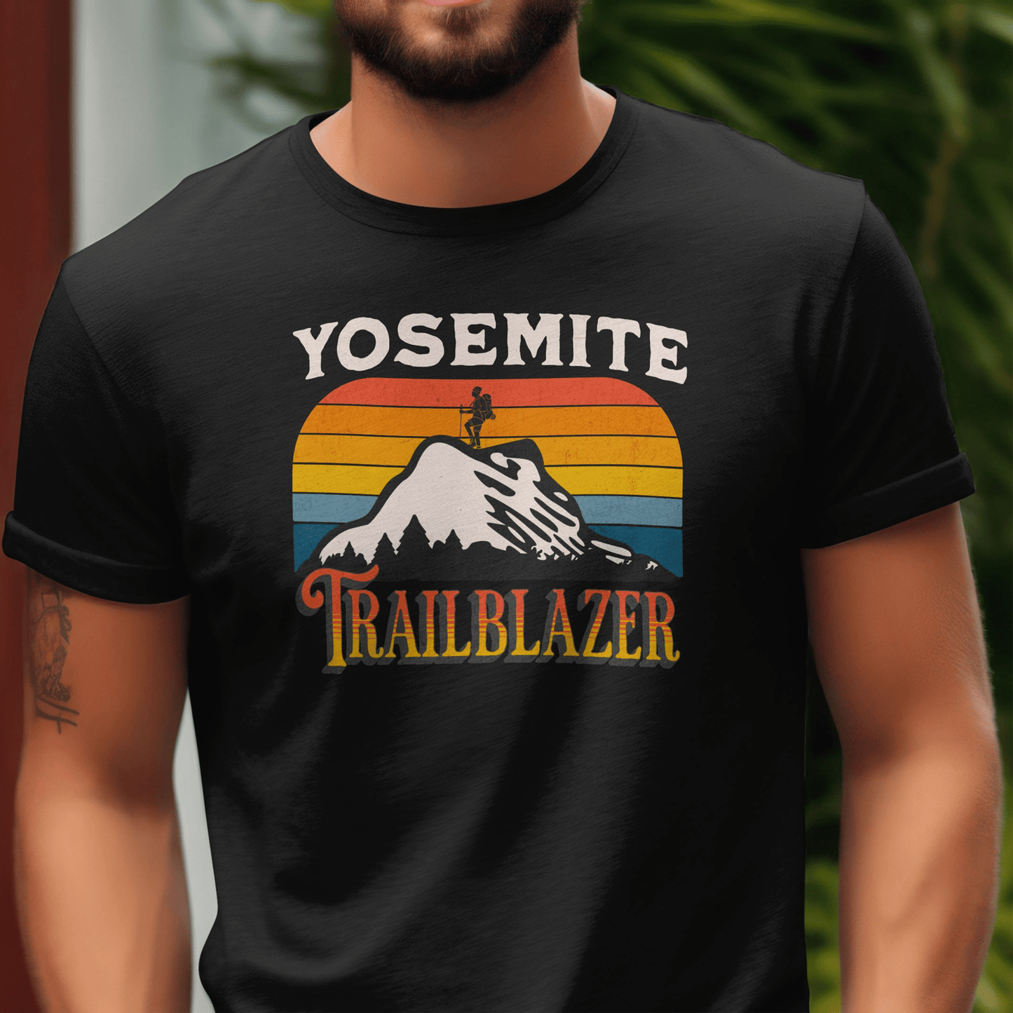 Yosemite Trailblazer California T-Shirt Black / S