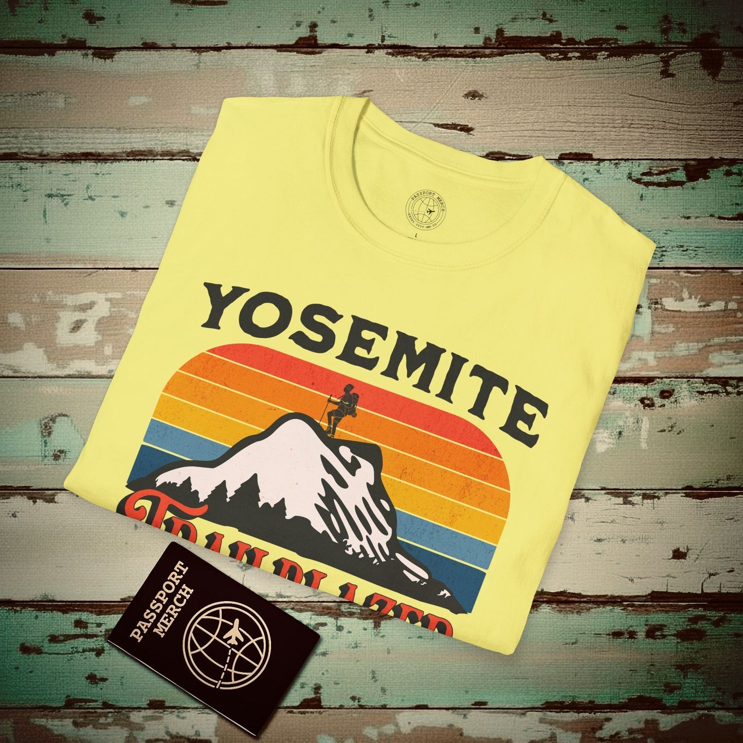 Yosemite Trailblazer California T-Shirt Cornsilk / S