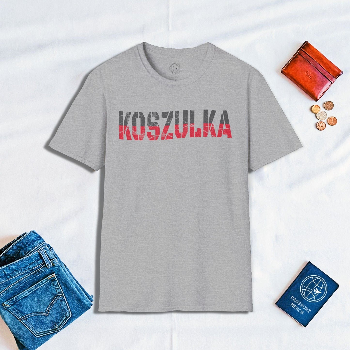 T-Shirt that says T-Shirt in Polish