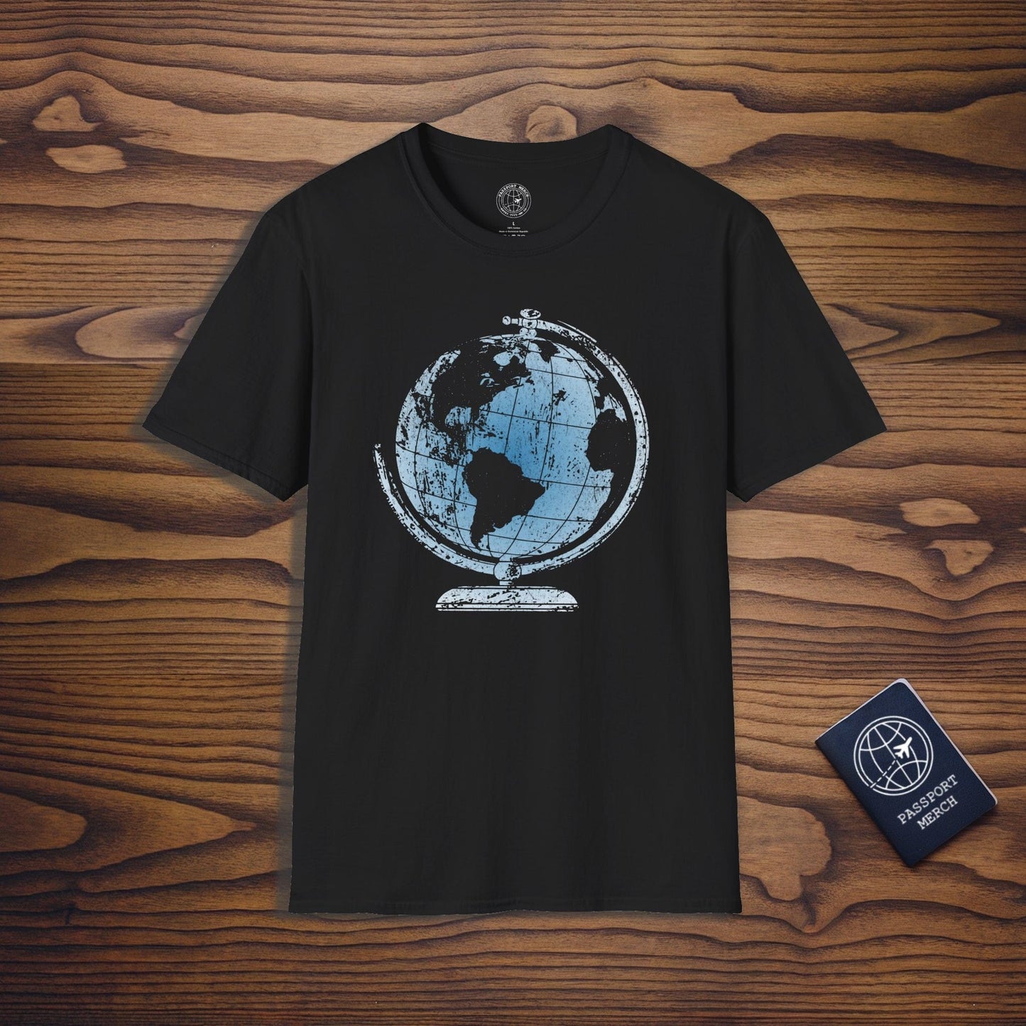 Vintage Globe Travel Inspiration T-Shirt