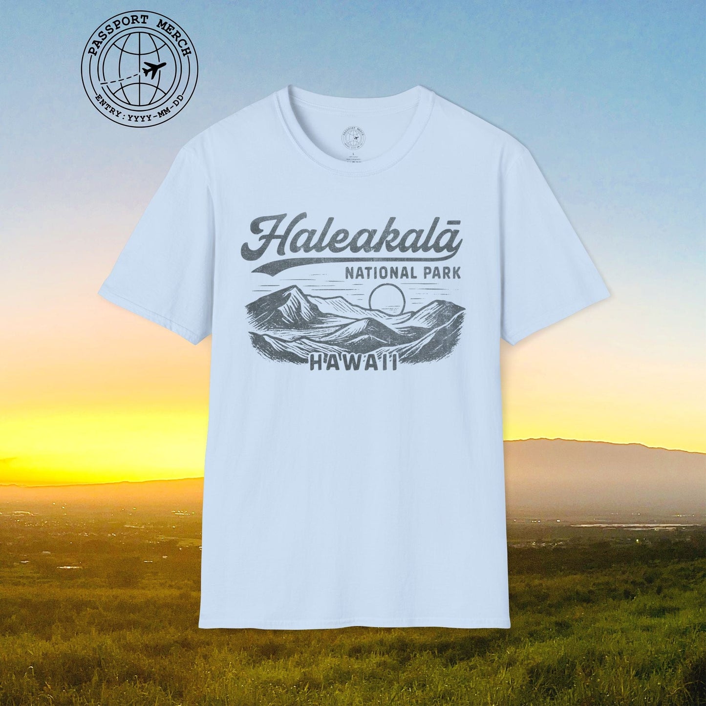 Haleakala National Park Vintage Monochrome, Hawaii T-Shirt