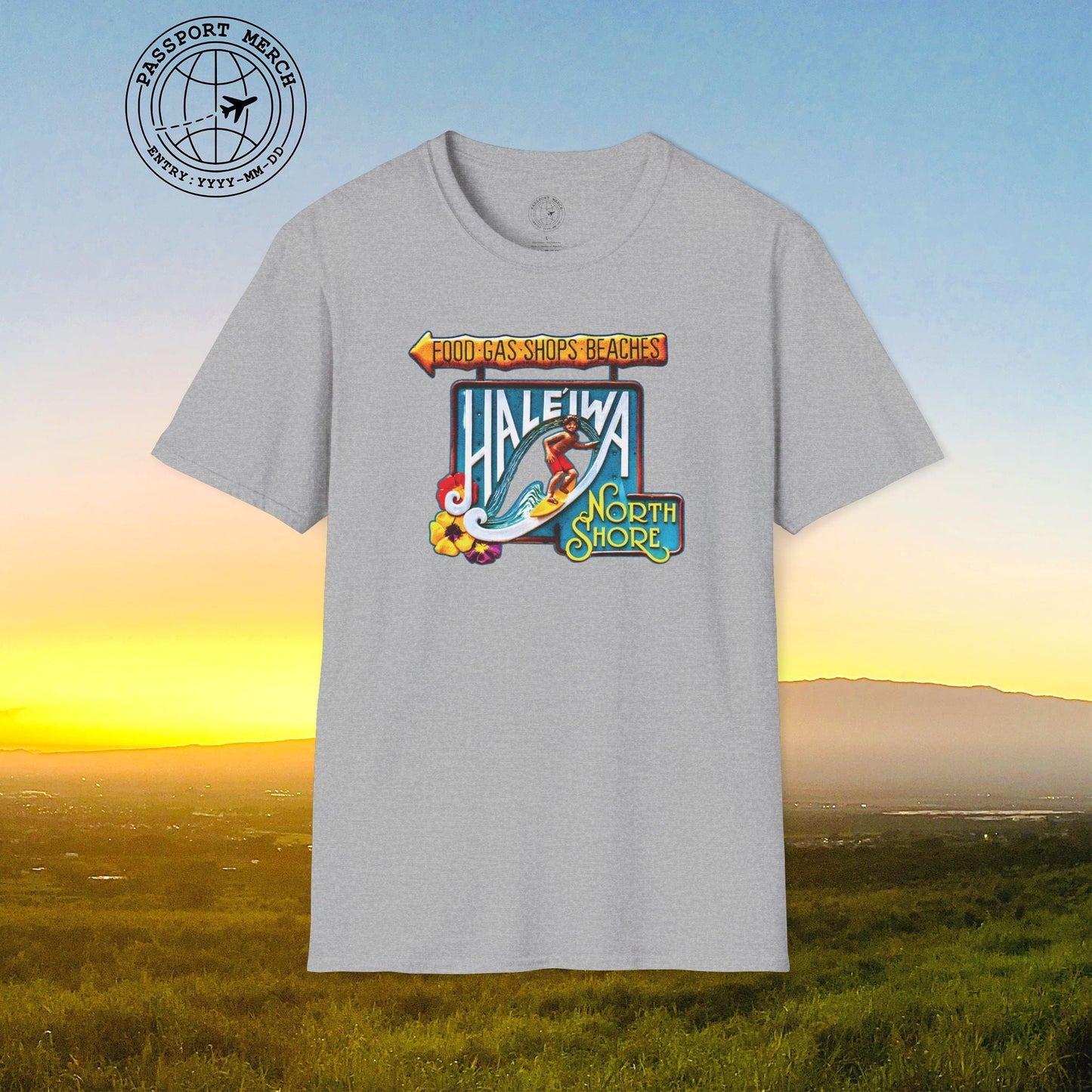 Signs of Wanderlust, Hale'iwa (North) Oahu, Hawaii T-Shirt