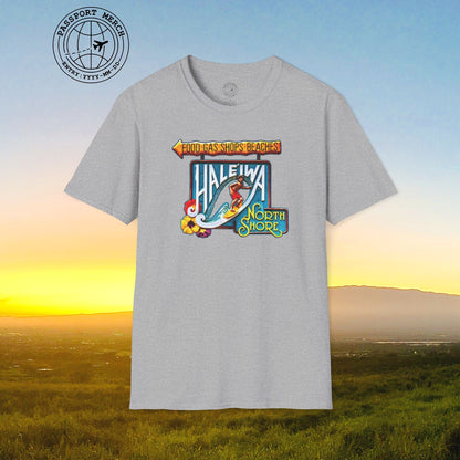 Signs of Wanderlust, Hale'iwa (North) Oahu, Hawaii T-Shirt