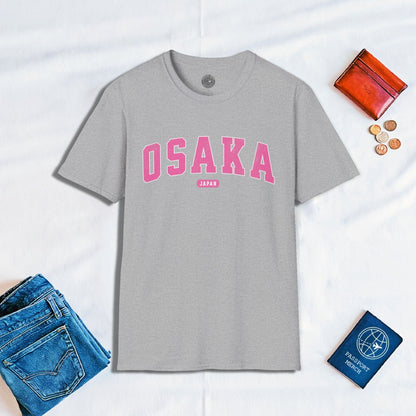 PINK Classic Athletic, Osaka Japan T-Shirt