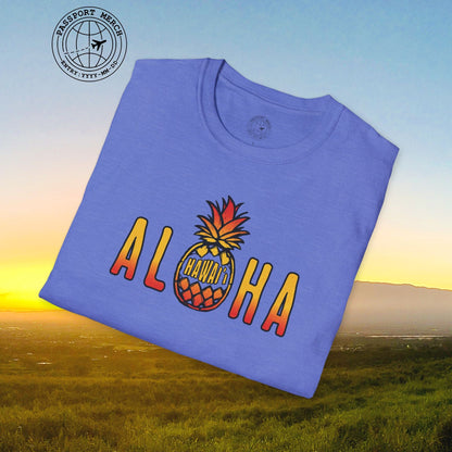 Aloha Pineapple Fire, Hawaii T-Shirt