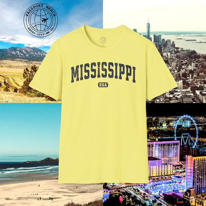 Classic Athletic, Mississippi (50 States Edition) T-Shirt