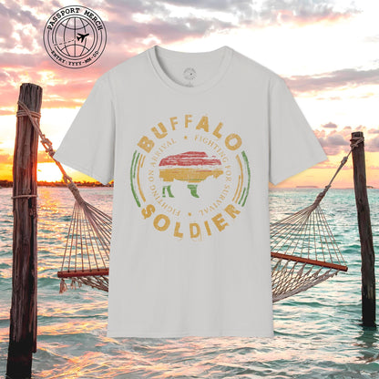 Vintage Buffalo Soldier, Jamaica T-Shirt