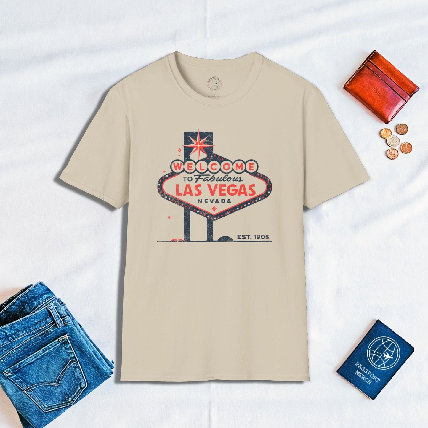 Signs of Wanderlust, Welcome to Las Vegas, Nevada T-Shirt