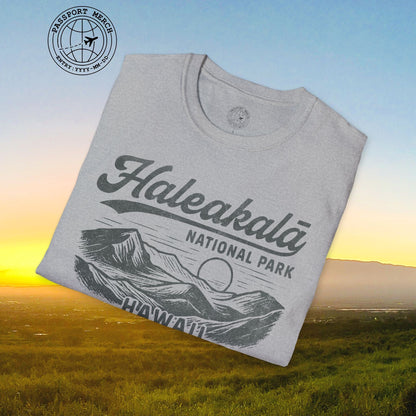 Haleakala National Park Vintage Monochrome, Hawaii T-Shirt
