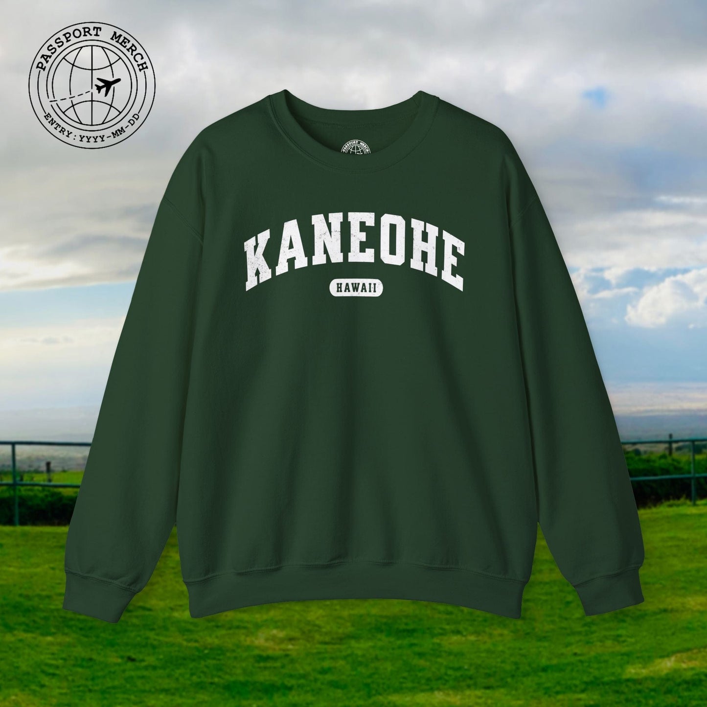 Classic Athletic, Kaneohe, Hawaii (Fan Service) Crewneck