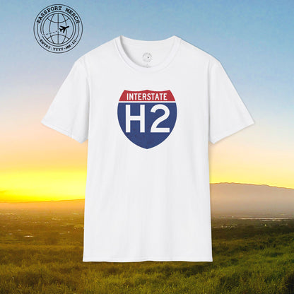 Signs of Wanderlust, Interstate H2, Hawaii T-Shirt