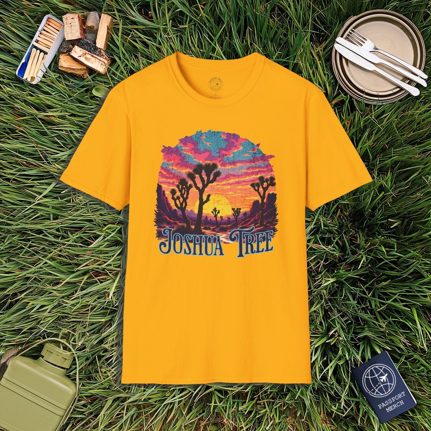 Retro Joshua Tree, California T-Shirt