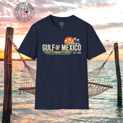 Vintage Retro Gulf of Mexico T-Shirt