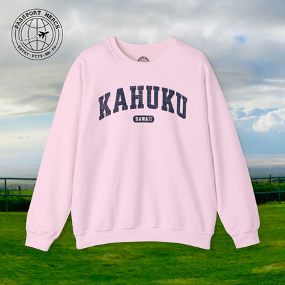 Classic Athletic, Kahuku, Hawaii (Fan Service) Crewneck