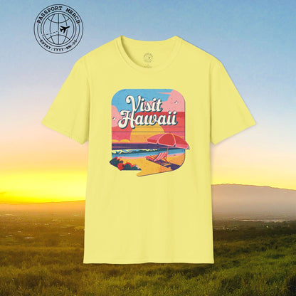 Retro Visit Hawaii T-Shirt