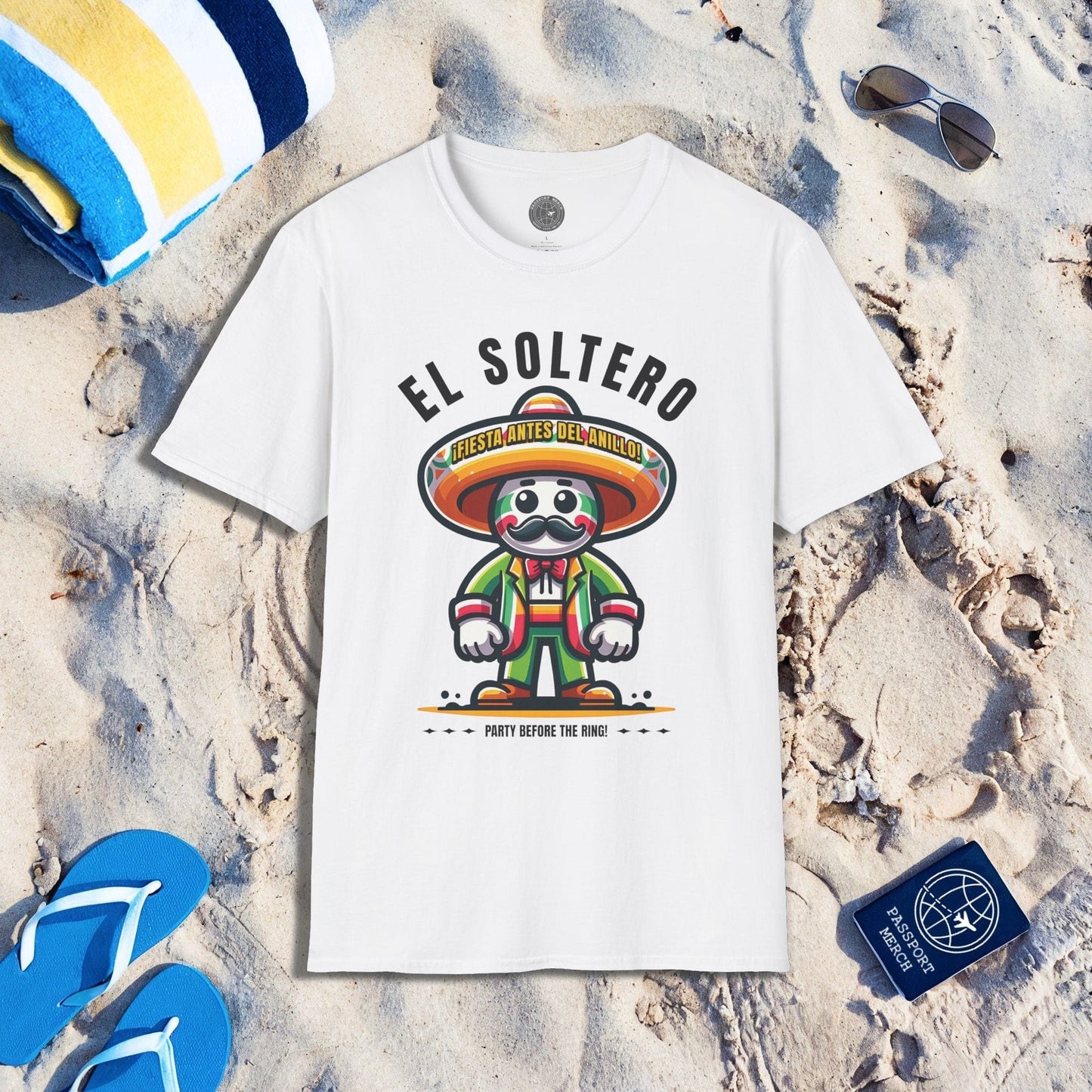 El Soltero Party Before the Ring Mexico T-Shirt