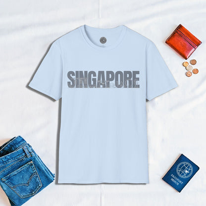 Singapore Monochrome Memories T-Shirt