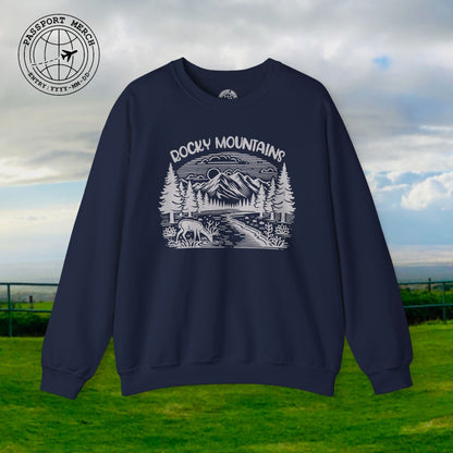 Rocky Mountain Explorer Colorado Crewneck