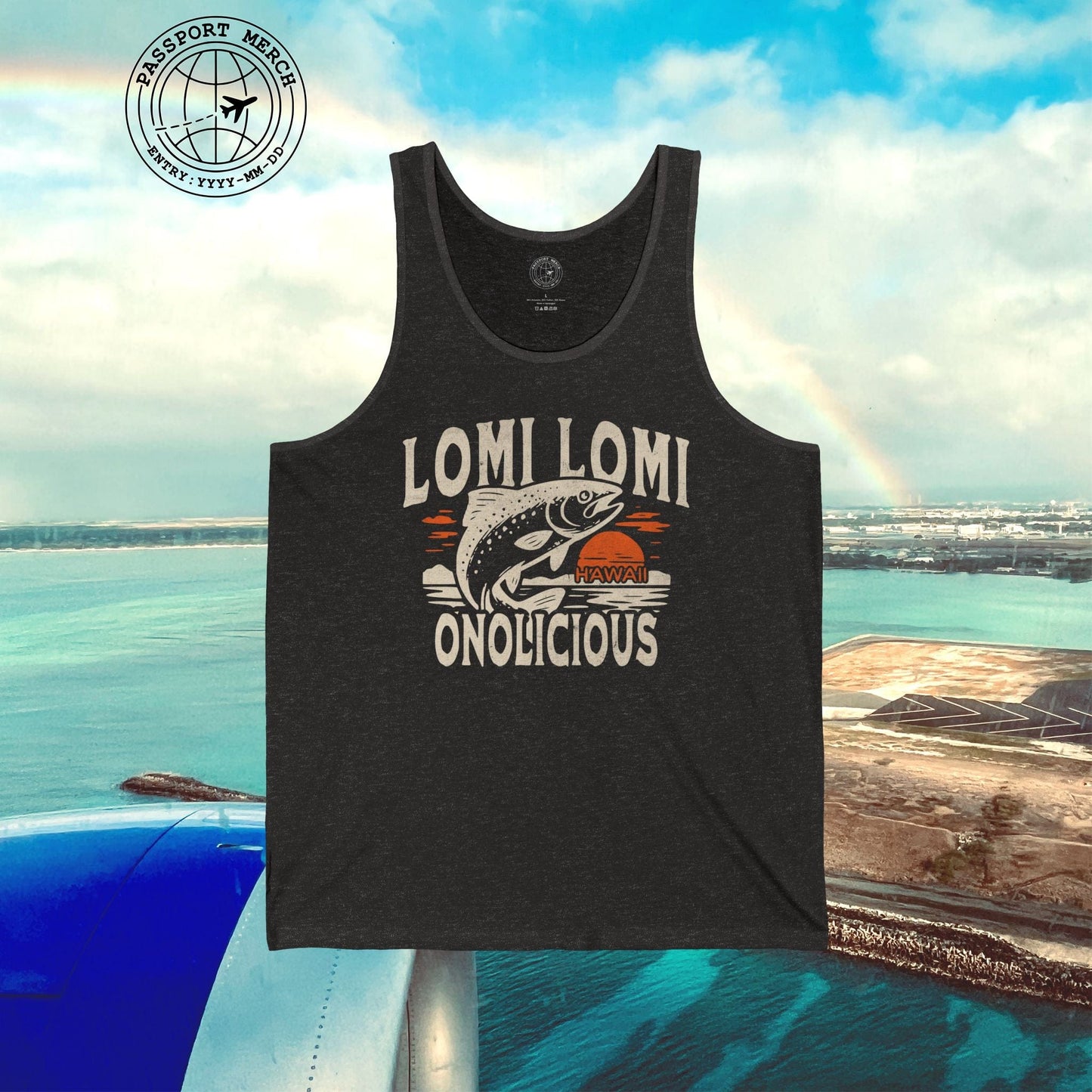 Onolicious Lomi Lomi Salmon, Hawaii Tank Top
