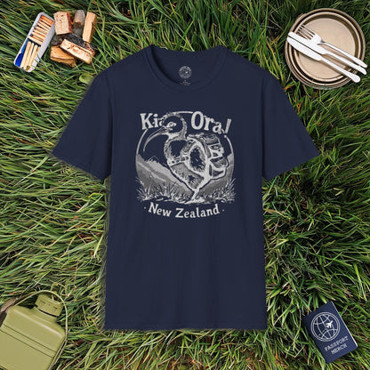 Kia Ora Kiwi, New Zealand T-Shirt