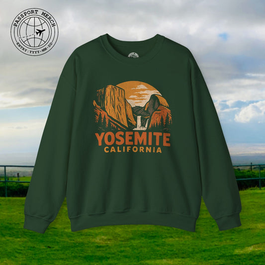 Yosemite, California - 80's Vintage Crewneck