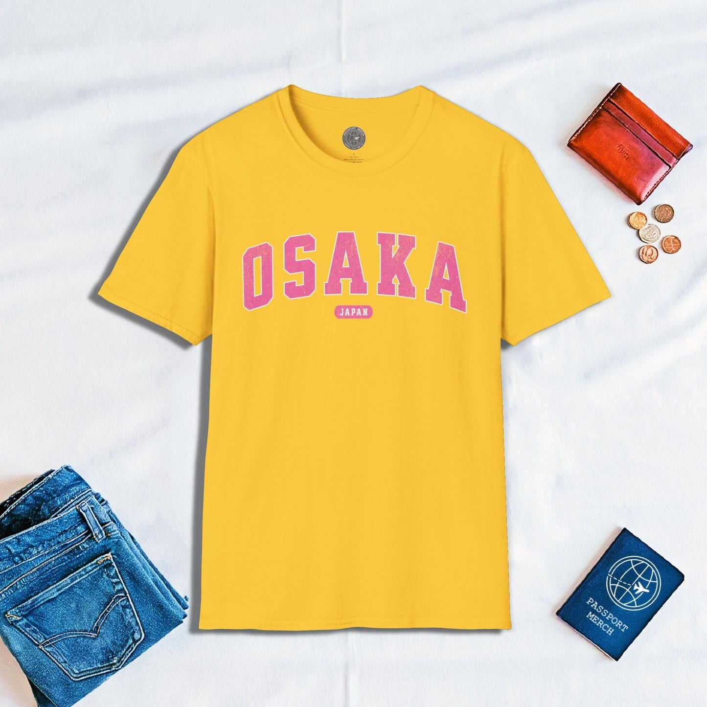 PINK Classic Athletic, Osaka Japan T-Shirt