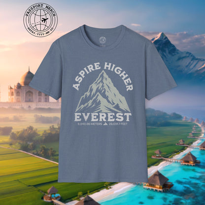 Aspire Higher, Everest Nepal-Tibet T-Shirt