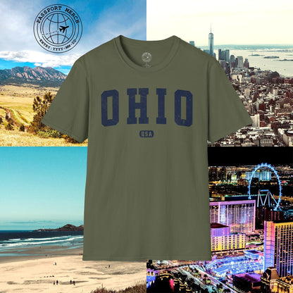 Classic Athletic, Ohio (50 States Edition) T-Shirt