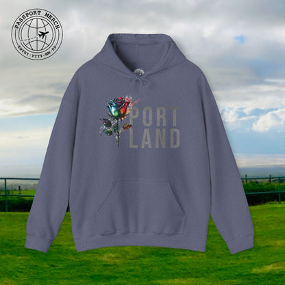 Portland Rose, Oregon Hoodie