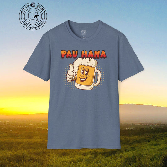 Pau Hana Beer, Hawaii T-Shirt