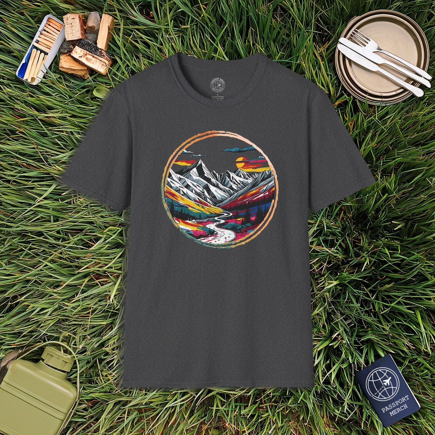 Modern Alpine Wanderlust, Colorado T-Shirt