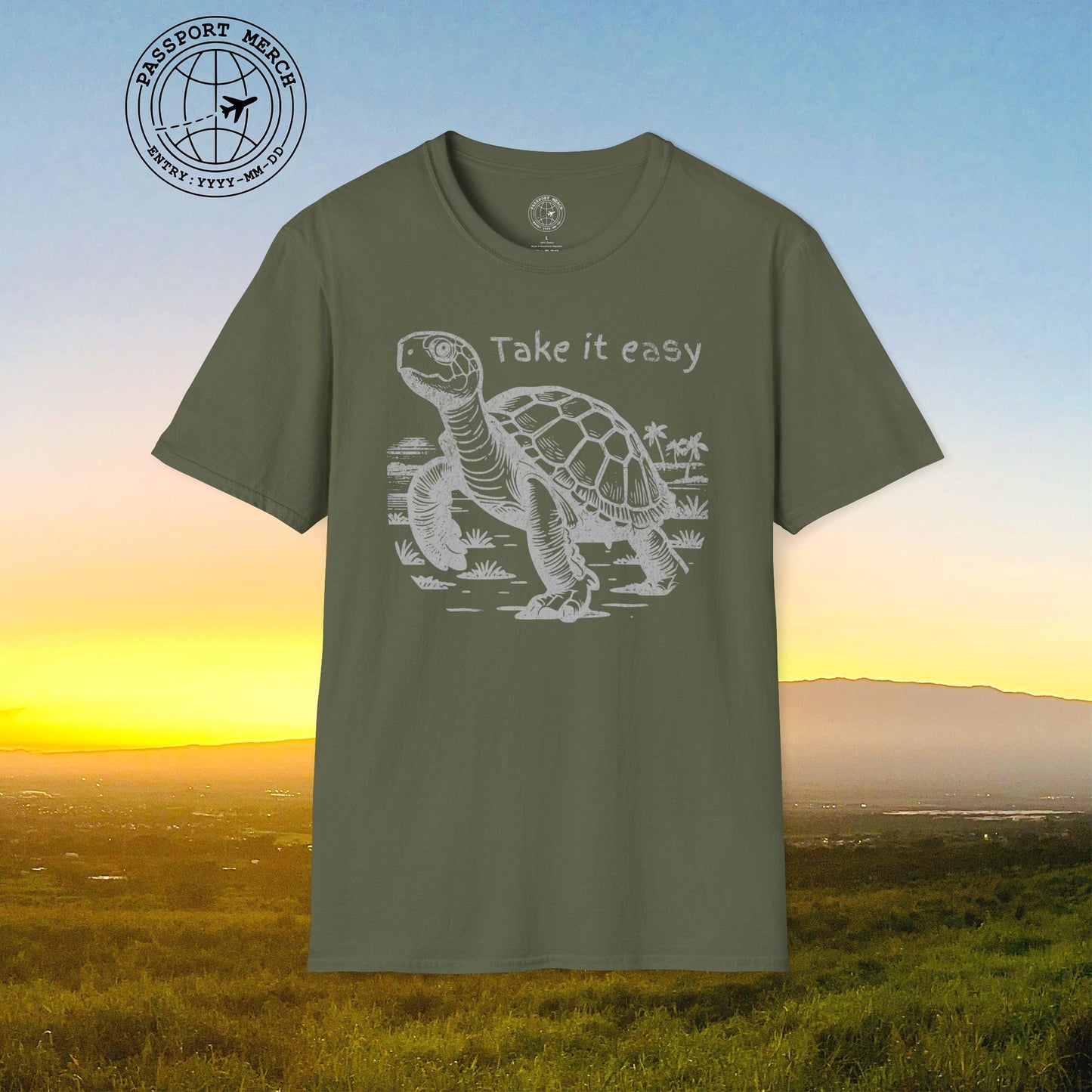 Take it easy Turtle, Hawaii T-Shirt