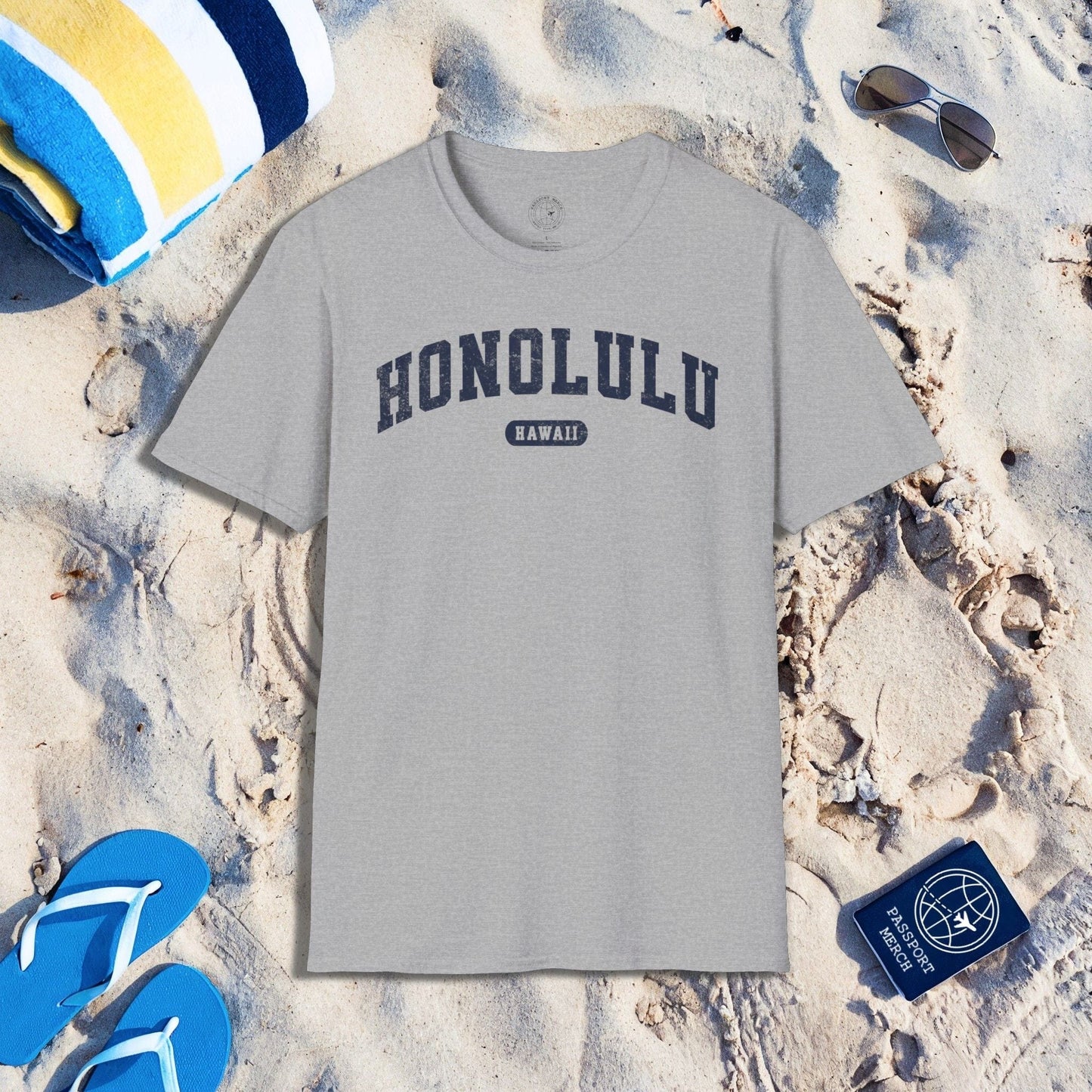 Classic Athletic, Honolulu, Hawaii (Fan Service) T-Shirt