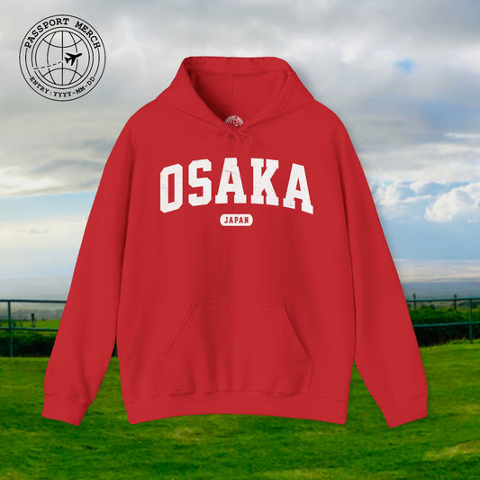 Classic Athletic (Bucket List Edition), Osaka, Japan Hoodie