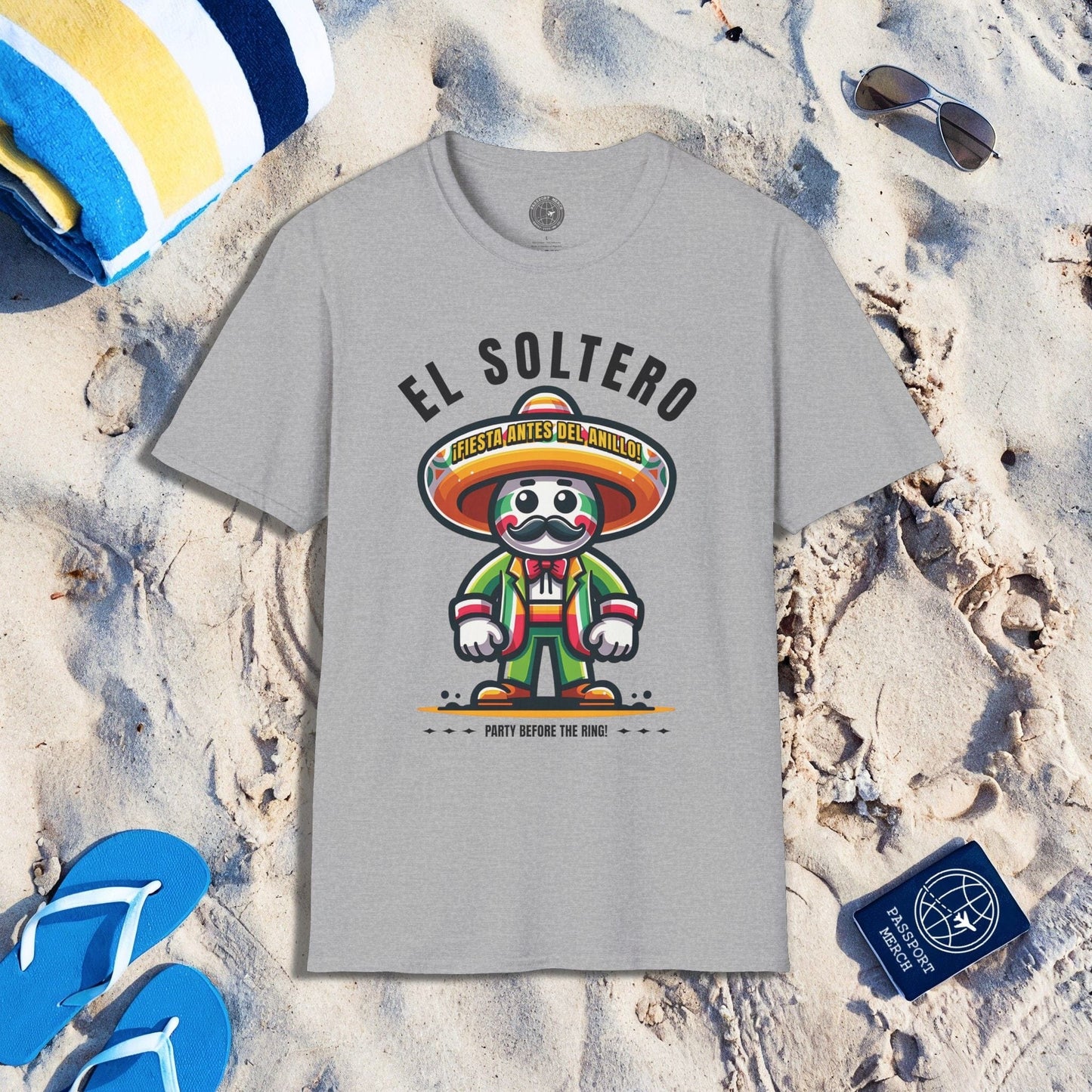 El Soltero Party Before the Ring Mexico T-Shirt