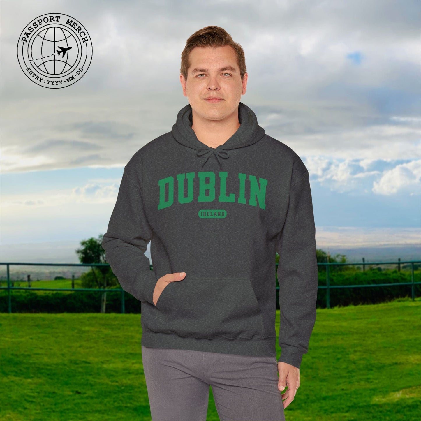 Classic Athletic (Bucket List Edition), Dublin, Ireland Hoodie