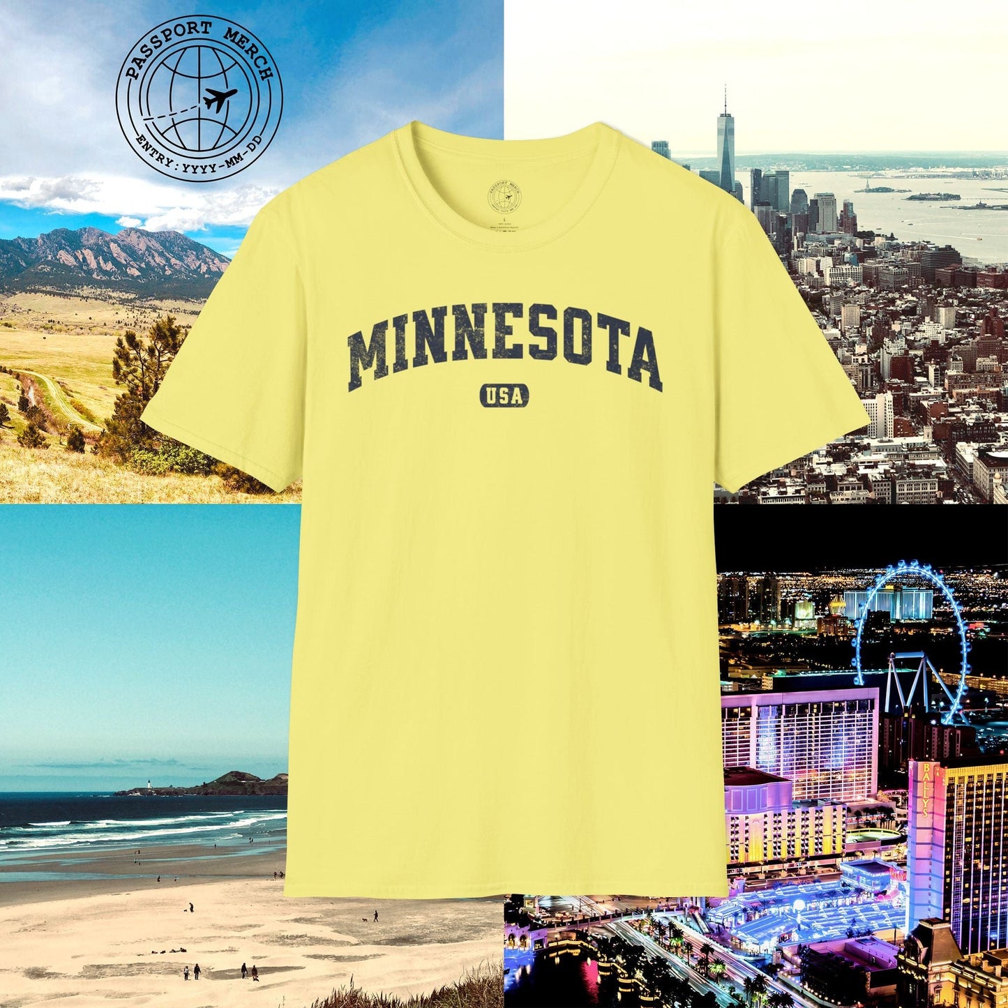 Classic Athletic, Minnesota (50 States Edition) T-Shirt
