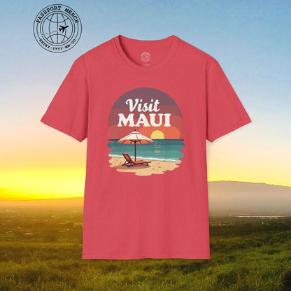 Retro Visit Maui Hawaii T-Shirt