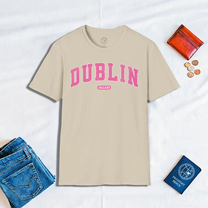 PINK Classic Athletic, Dublin Ireland T-Shirt