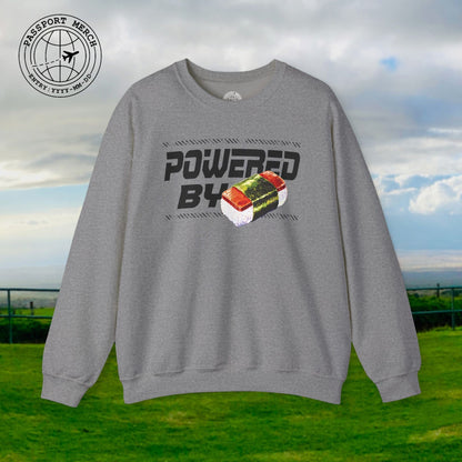 Powered By Musubi, Hawaii Crewneck