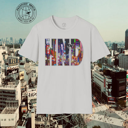 Airport Window Haneda Tokyo Japan HND T-Shirt