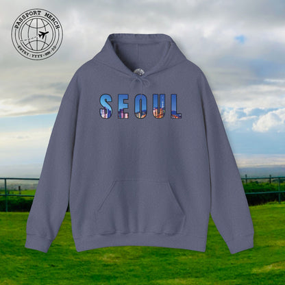 City Window Seoul Korea Hoodie