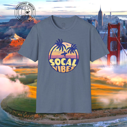 Retro SoCal Vibes, California T-Shirt