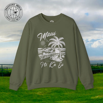 Maui No Ka Oi Hawaii Crewneck