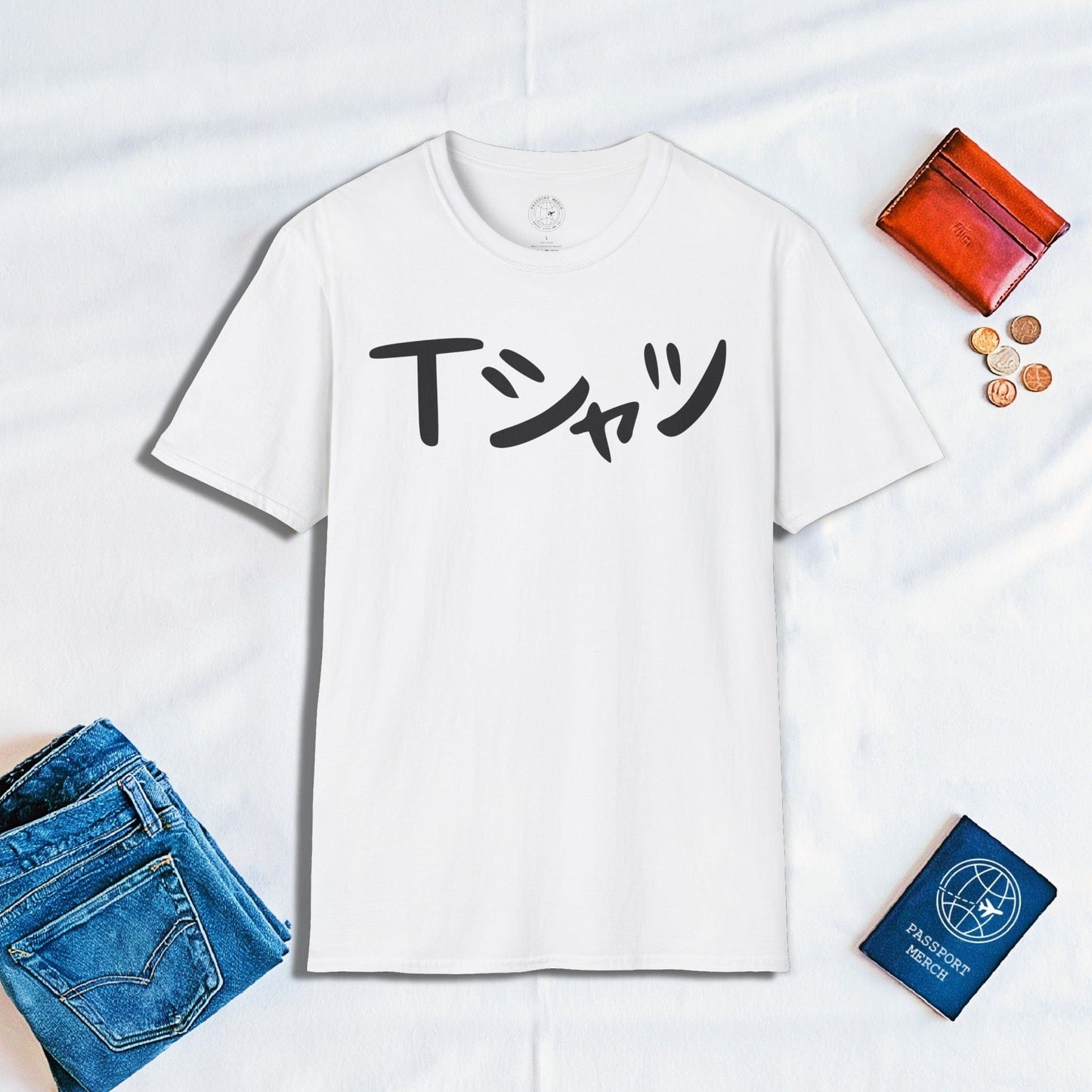 Japanese Language T-Shirt that says T-Shirt