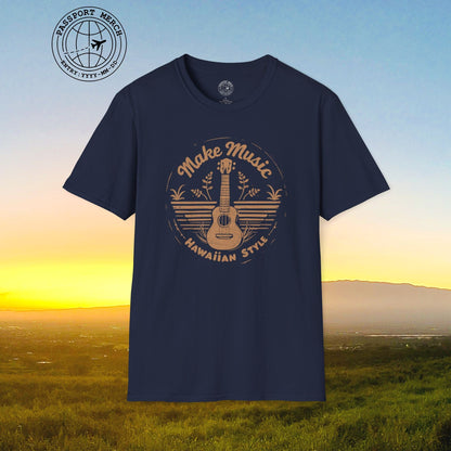 Make Music Hawaiian Style T-Shirt
