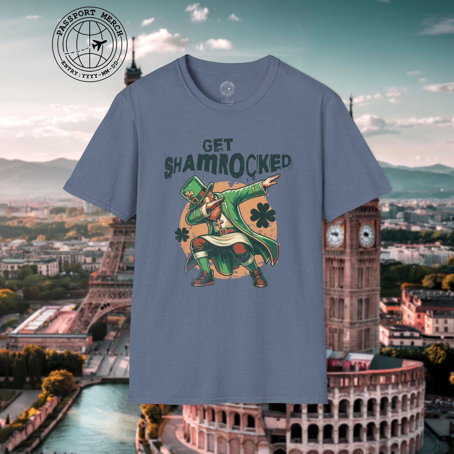 Get Shamrocked, Ireland T-Shirt
